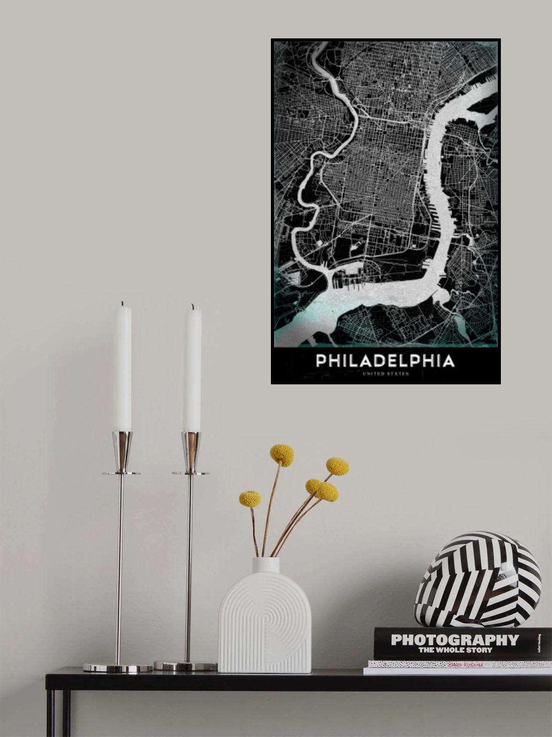 PHILADELPHIA Poster och Canvastavla
