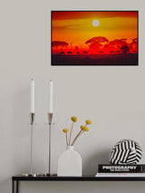Amboseli sunrise Poster och Canvastavla