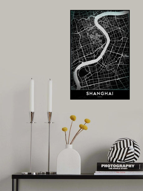 SHANGHAI Poster och Canvastavla