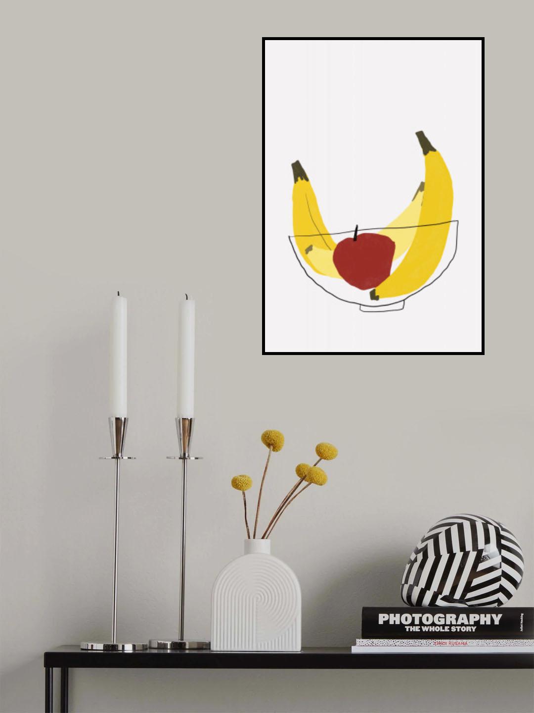 Fruit Bowl Poster och Canvastavla