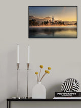 Foggy Morning Poster och Canvastavla