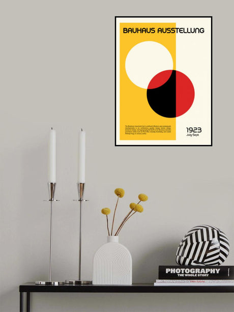 Bauhaus Ausstellung Poster och Canvastavla