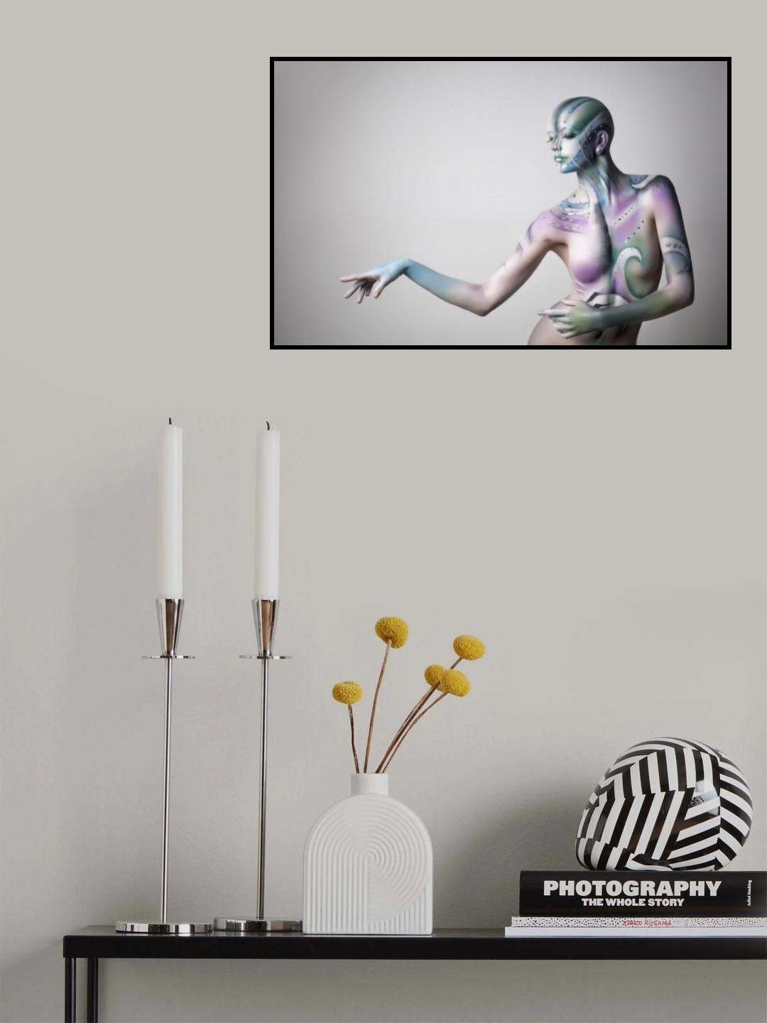 Saterion in Bloom Poster och Canvastavla