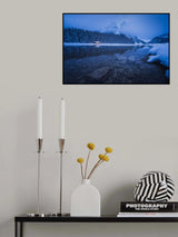 Lake Louise Night Poster och Canvastavla