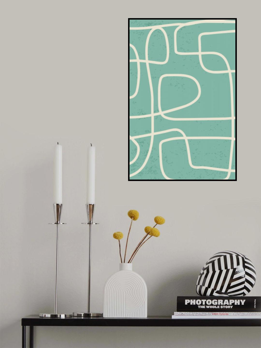 Lines Lines Lines #1 Poster och Canvastavla