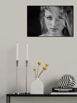 Headshot portrait Poster och Canvastavla
