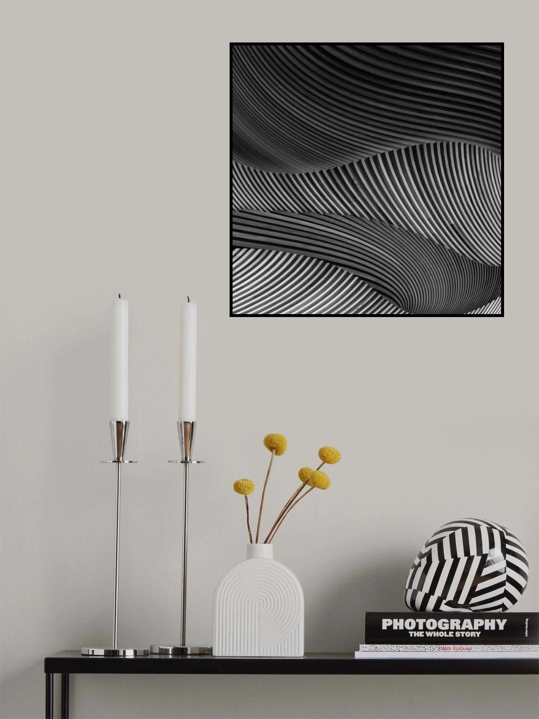 The wood project VI - Storm Poster och Canvastavla