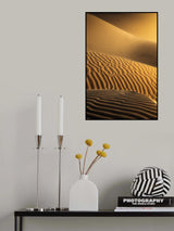 Sand Layers Poster och Canvastavla