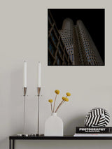 Rolled rectangles Poster och Canvastavla