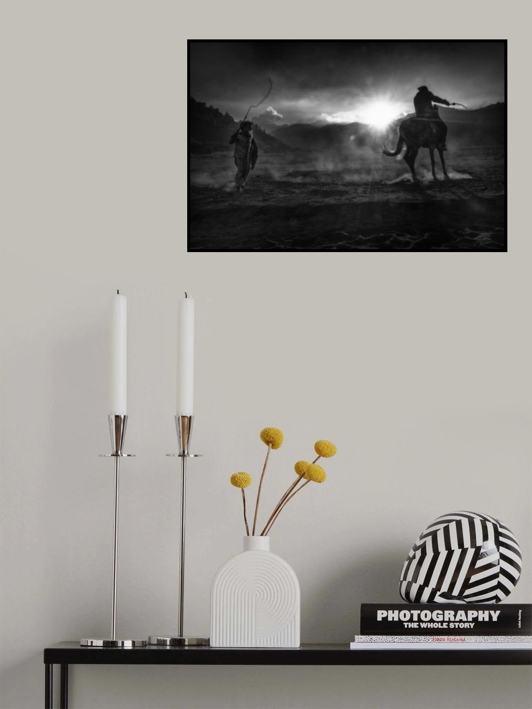 little horse rider Poster och Canvastavla