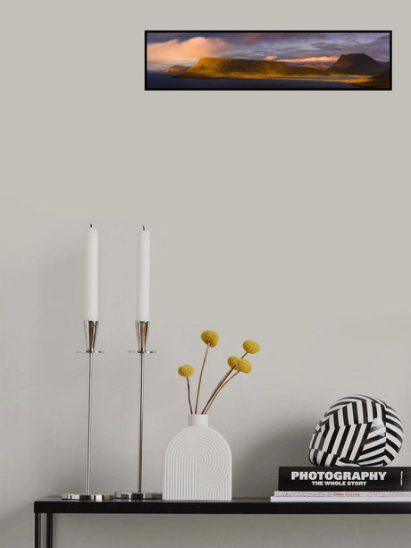 Panoramic Sunset Poster och Canvastavla