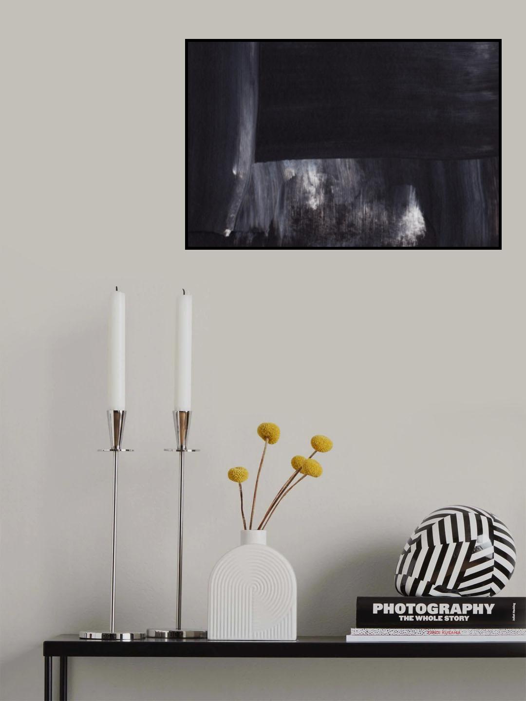 Midnight Texture Poster och Canvastavla