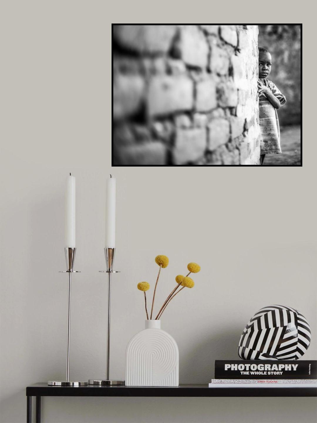 Fear Poster och Canvastavla