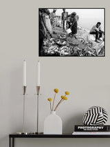 just arrived from the sea Poster och Canvastavla