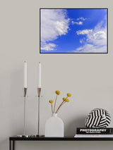 cloudy weather and sky background Poster och Canvastavla