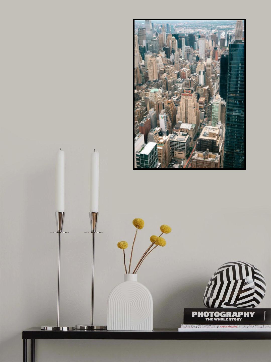 New York City from above Poster och Canvastavla