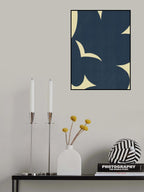 Minimal Seagull Cut Out Poster och Canvastavla