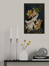 RADHA KRISHNA PAINTING Poster och Canvastavla