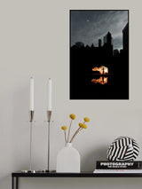 Light painting Poster och Canvastavla