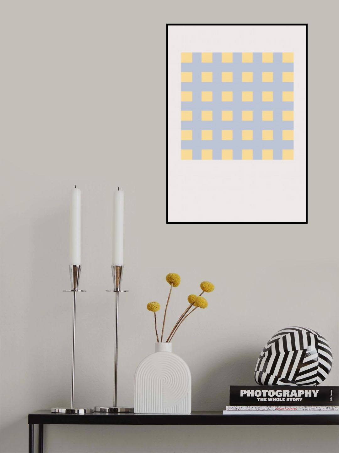 Checks 2 Poster och Canvastavla