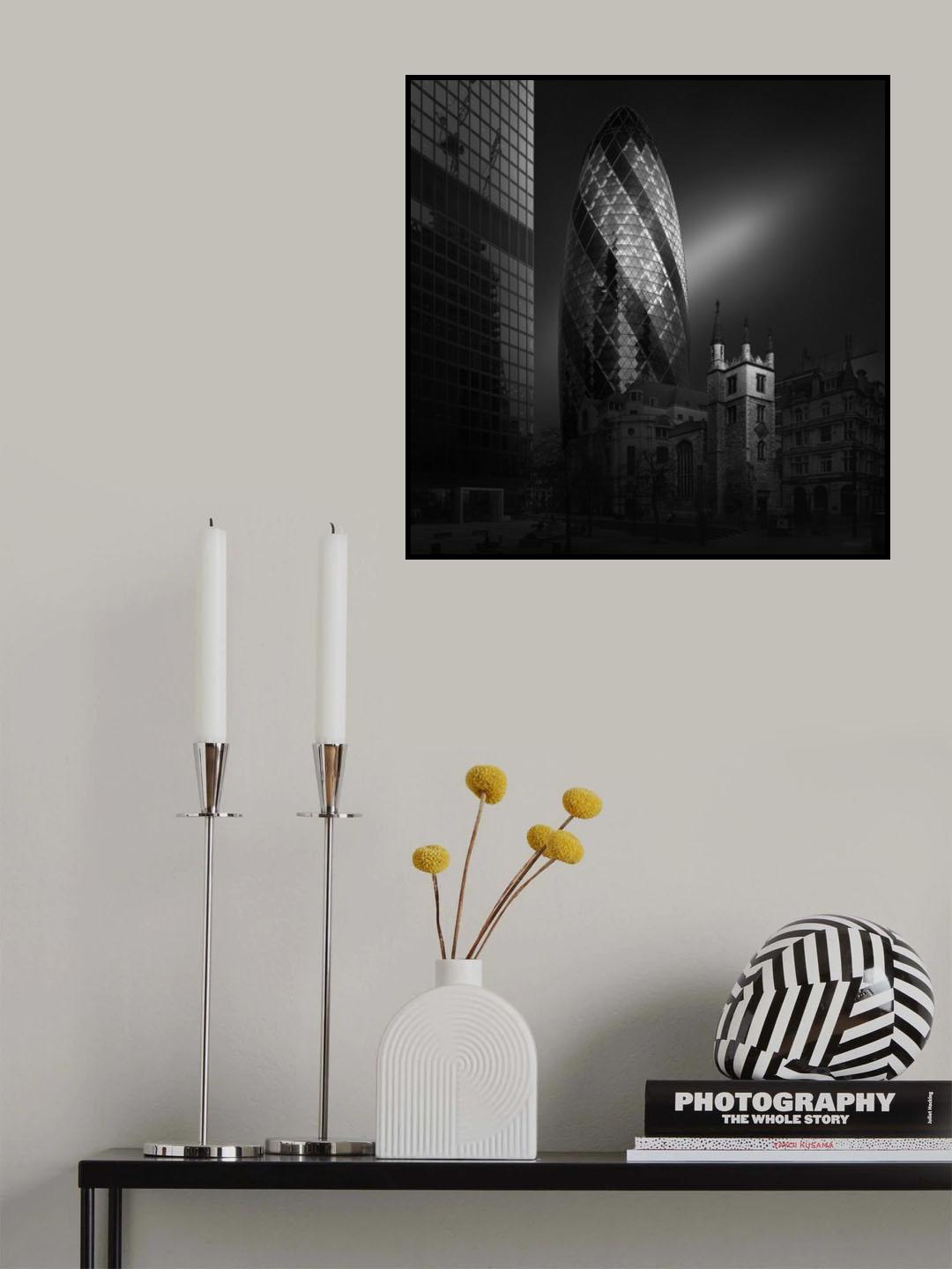 30 St Mary Axe - The Gherkin Poster och Canvastavla