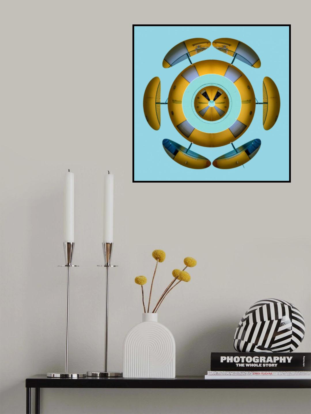 abstract facade Poster och Canvastavla