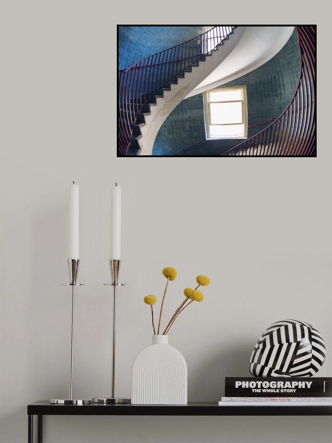 Spiral Poster och Canvastavla