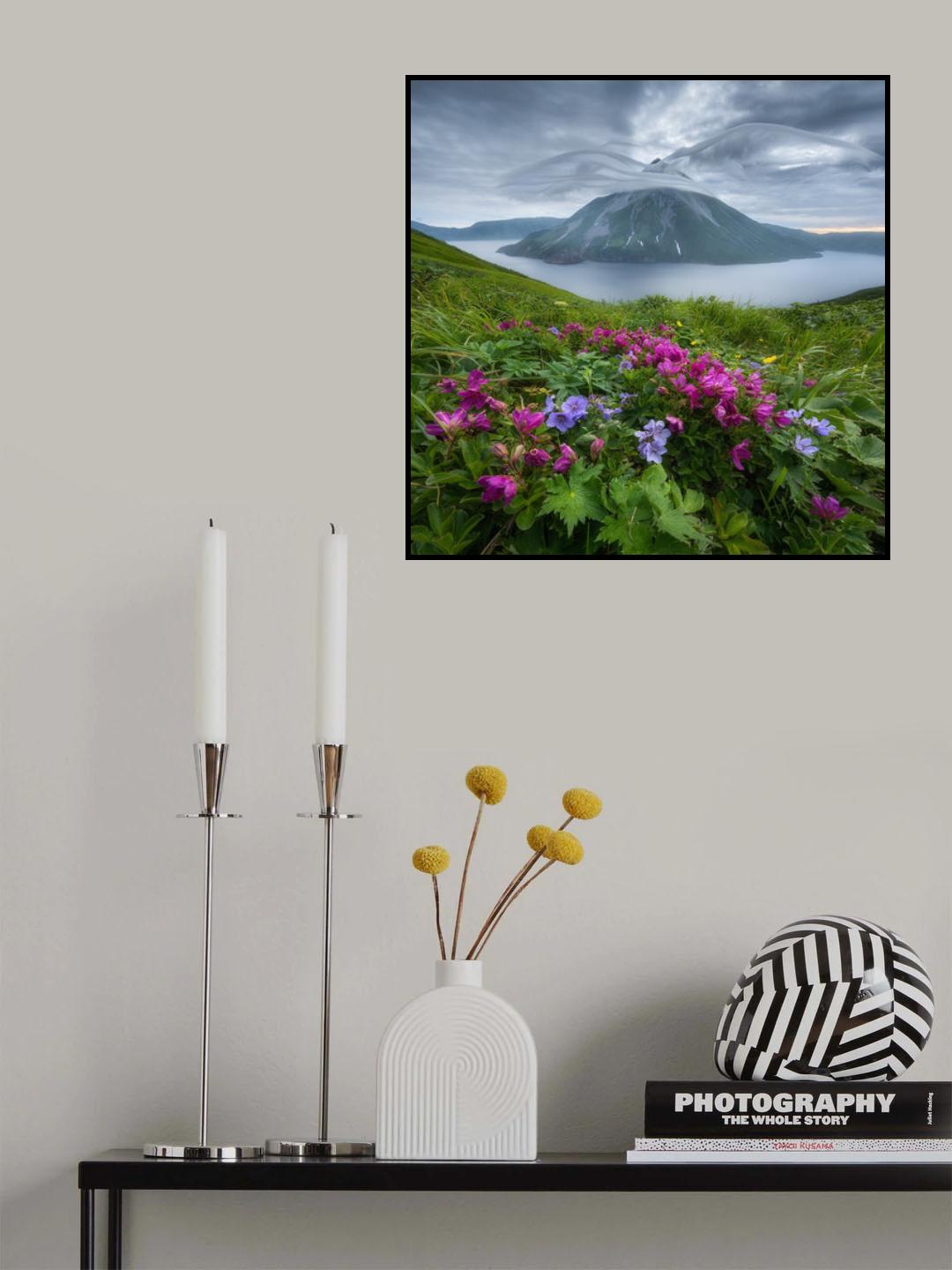 Flowers and wings... Poster och Canvastavla