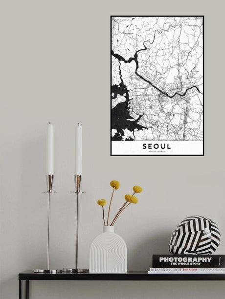Seoul Poster och Canvastavla