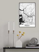 Seoul Poster och Canvastavla
