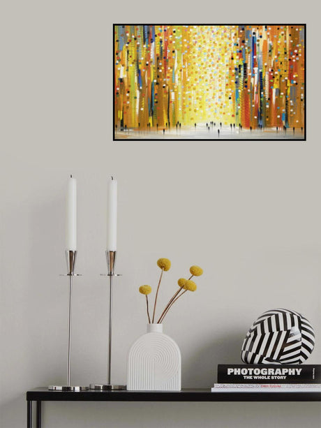 Sunset Lights Poster och Canvastavla