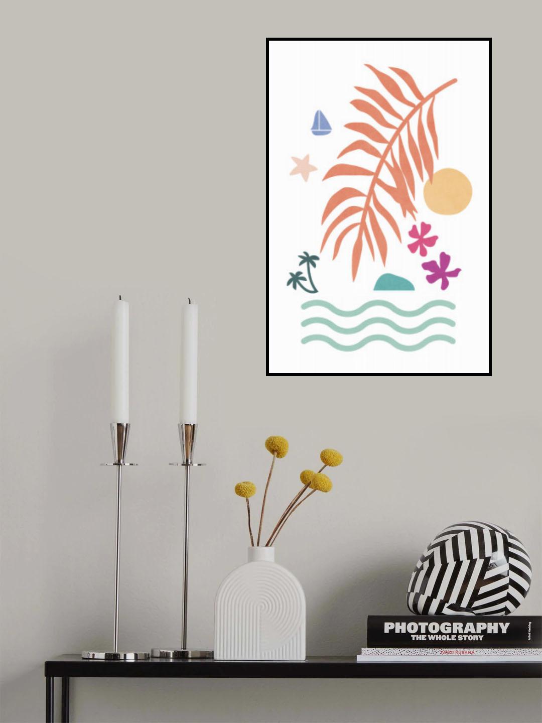 Landscape Shapes 35 Poster och Canvastavla