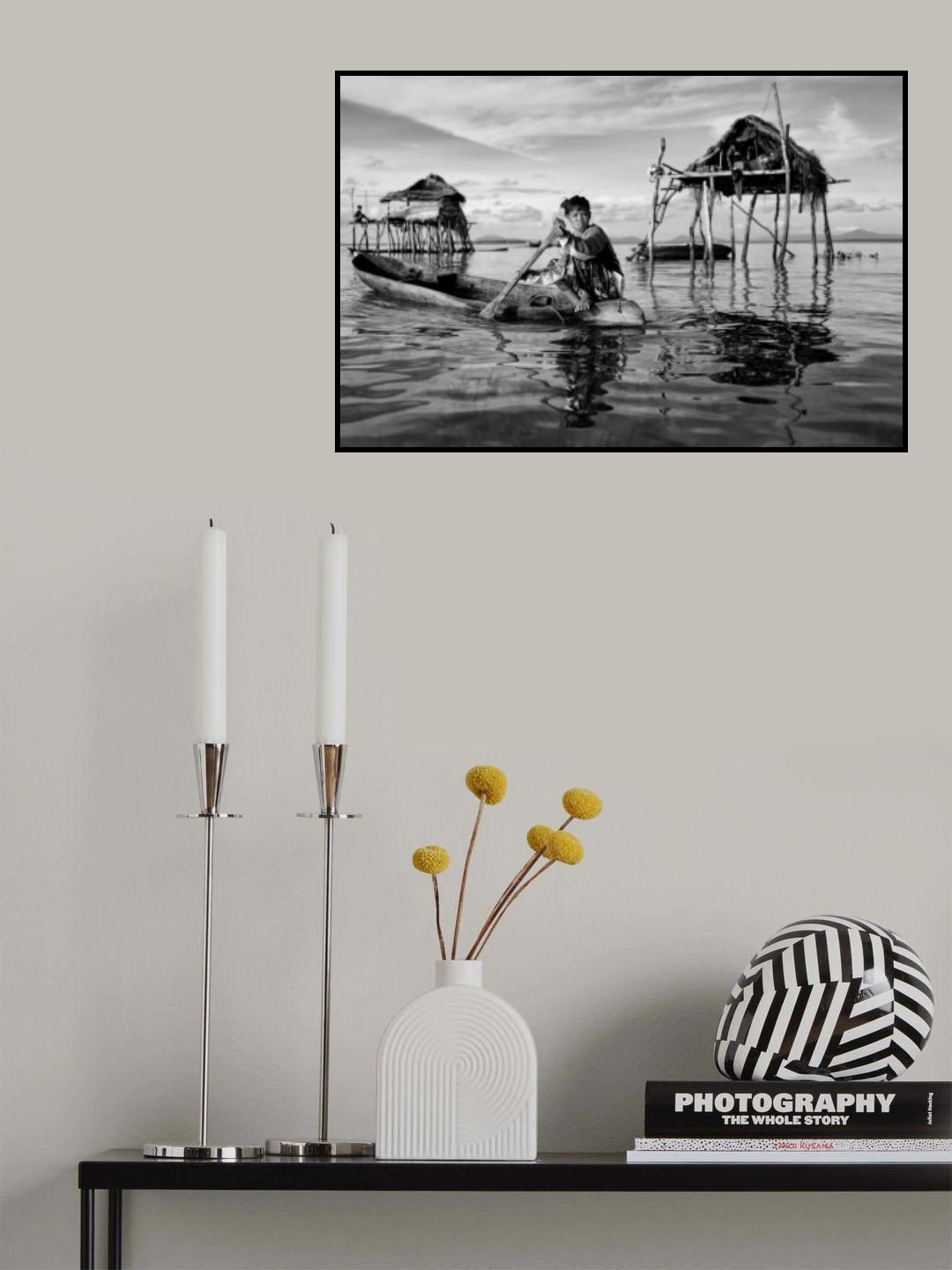 Life on Water Poster och Canvastavla