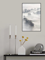 Trees in the fog Poster och Canvastavla