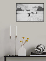winter in the village Poster och Canvastavla