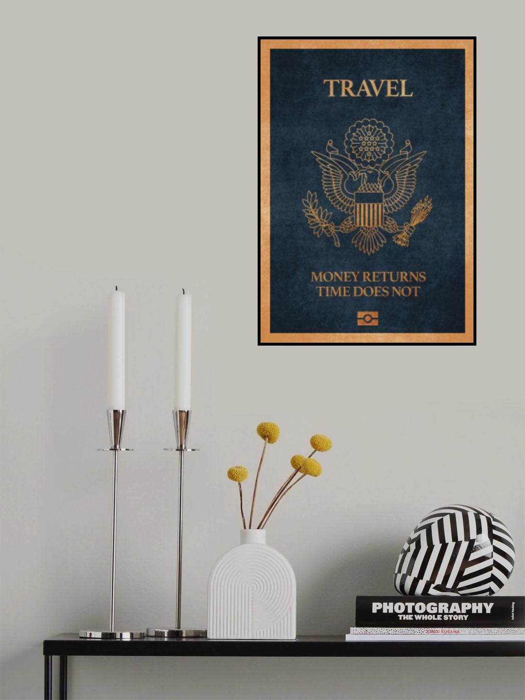 Passport Poster och Canvastavla
