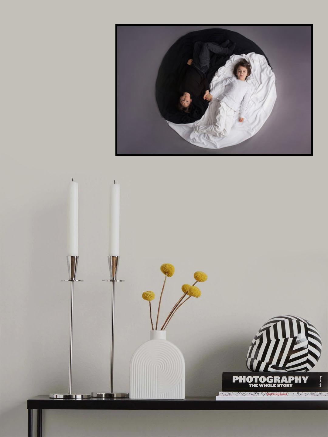 Yin &amp; Yang Poster och Canvastavla