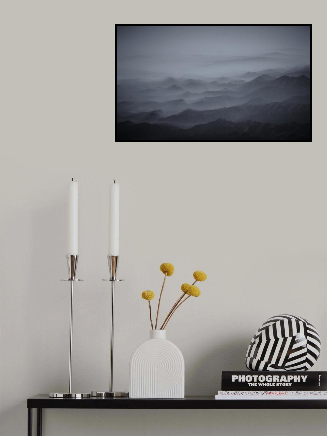 Haze over Tibet Poster och Canvastavla