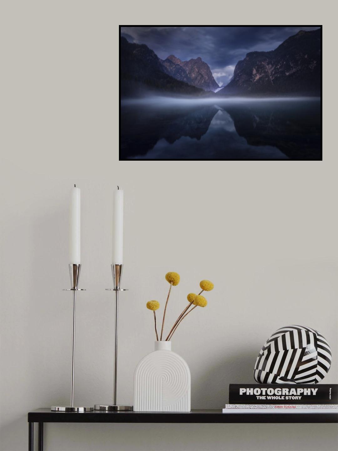 Lago di Dobbiaco Poster och Canvastavla