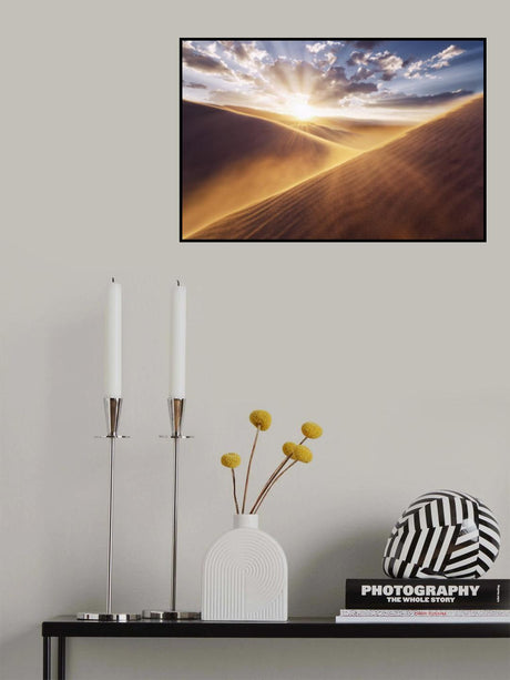 Gently Touched Poster och Canvastavla