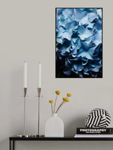 I see u - Blue Hydrangea Poster och Canvastavla