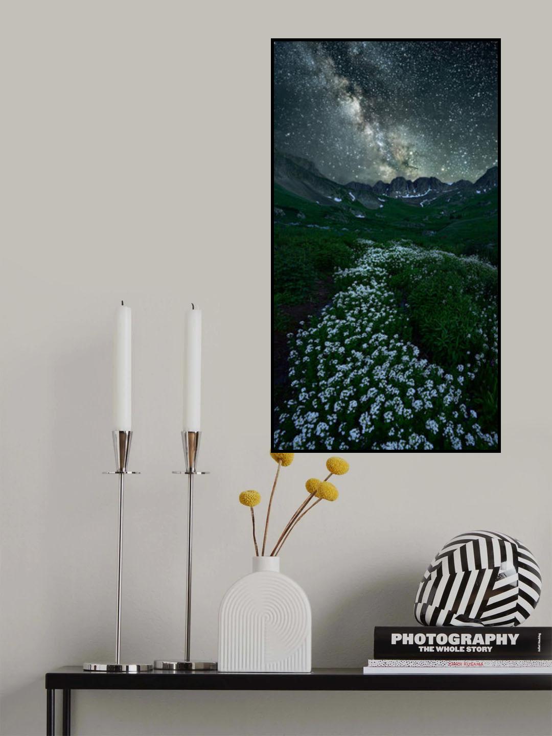 Starring Path Poster och Canvastavla