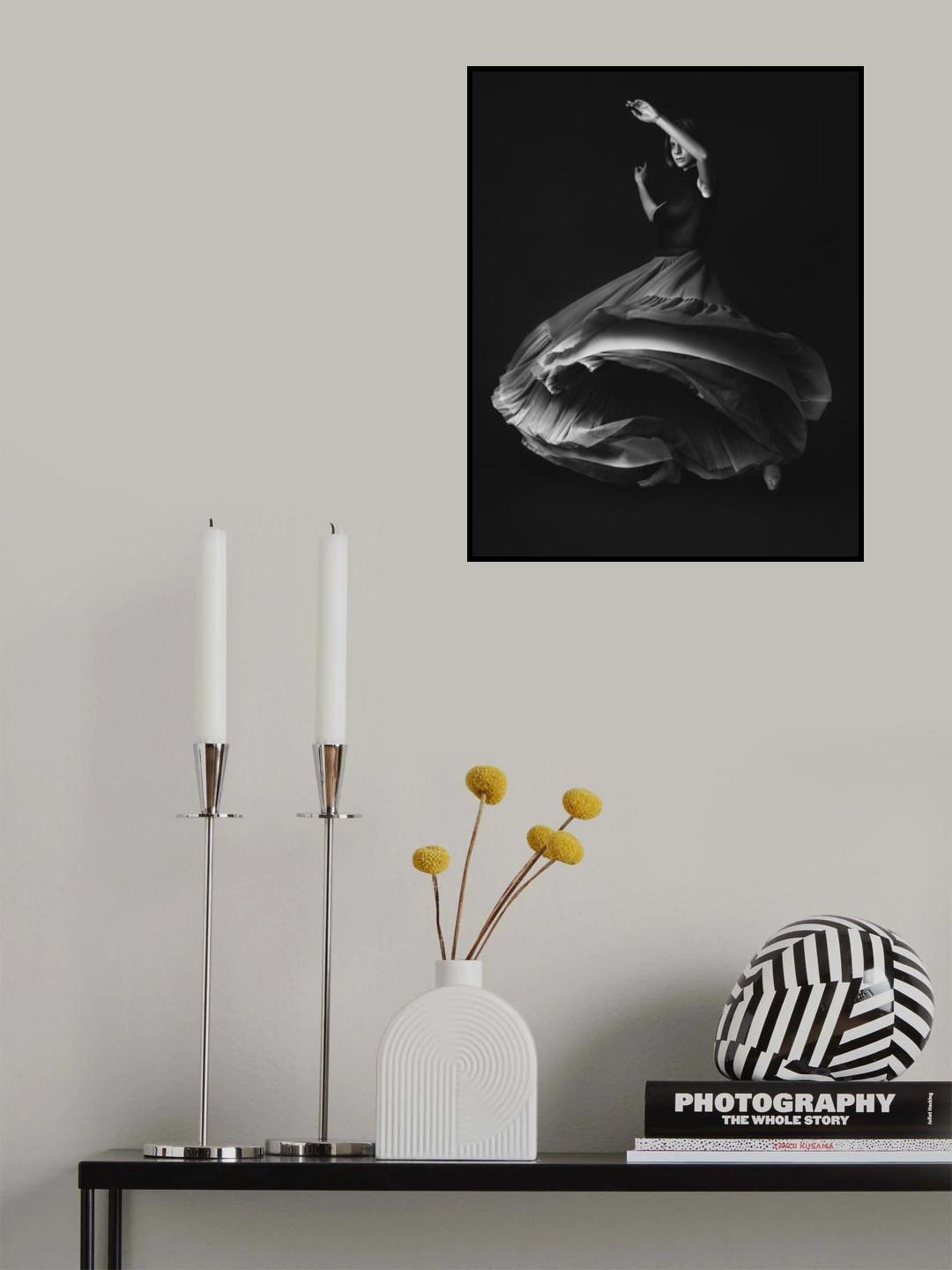 the poetry of grey Poster och Canvastavla