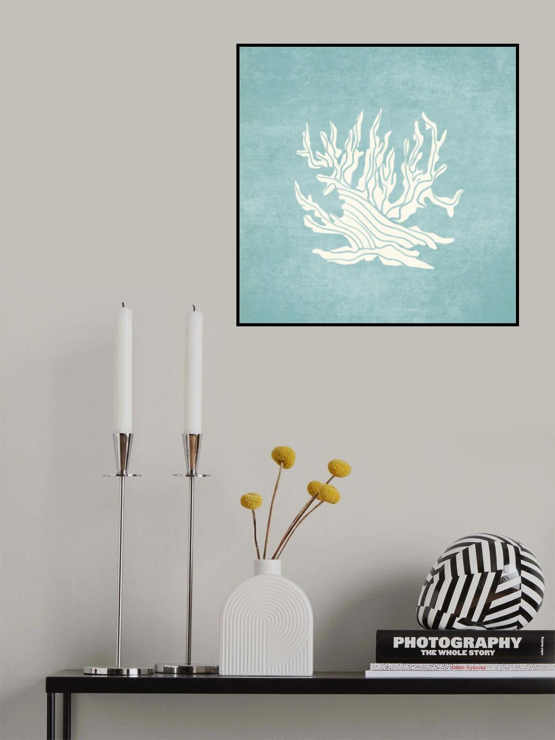 Coral Poster och Canvastavla