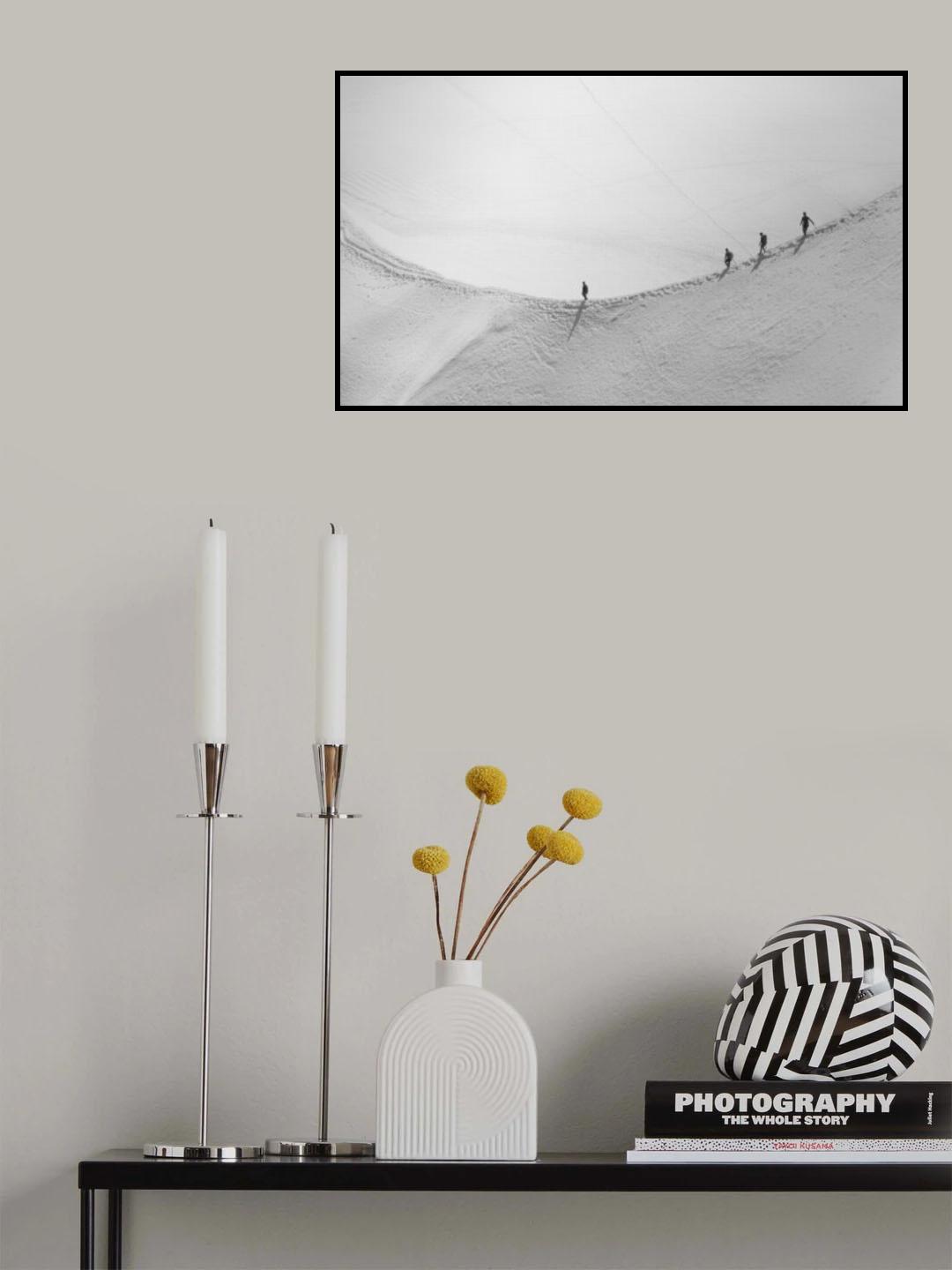 White Valley Poster och Canvastavla