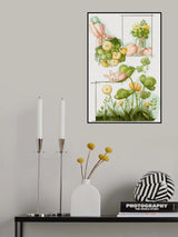 Lucky Clover and Bunny (1) Poster och Canvastavla