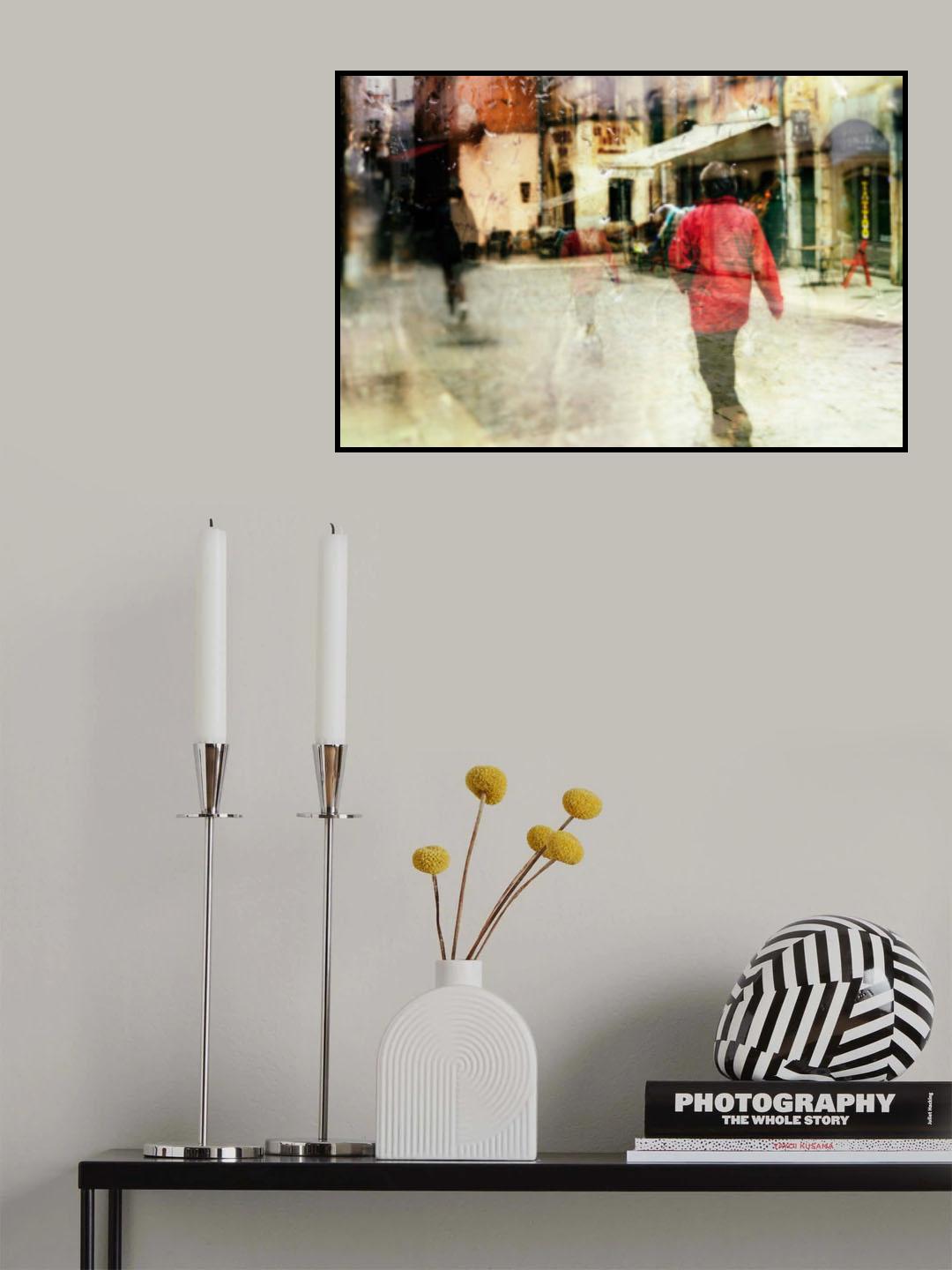'...But the street is still the very same...' Poster och Canvastavla