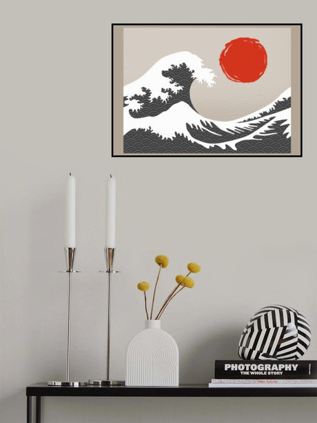 The Grey Wave Poster och Canvastavla