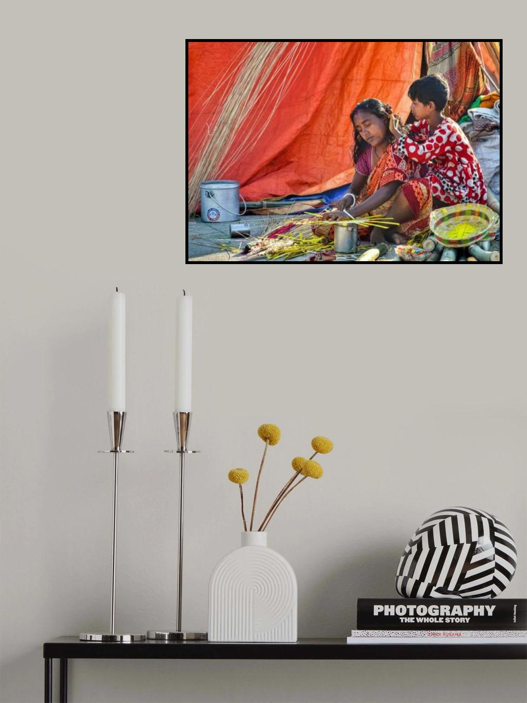 Mother &amp; Daughter Poster och Canvastavla
