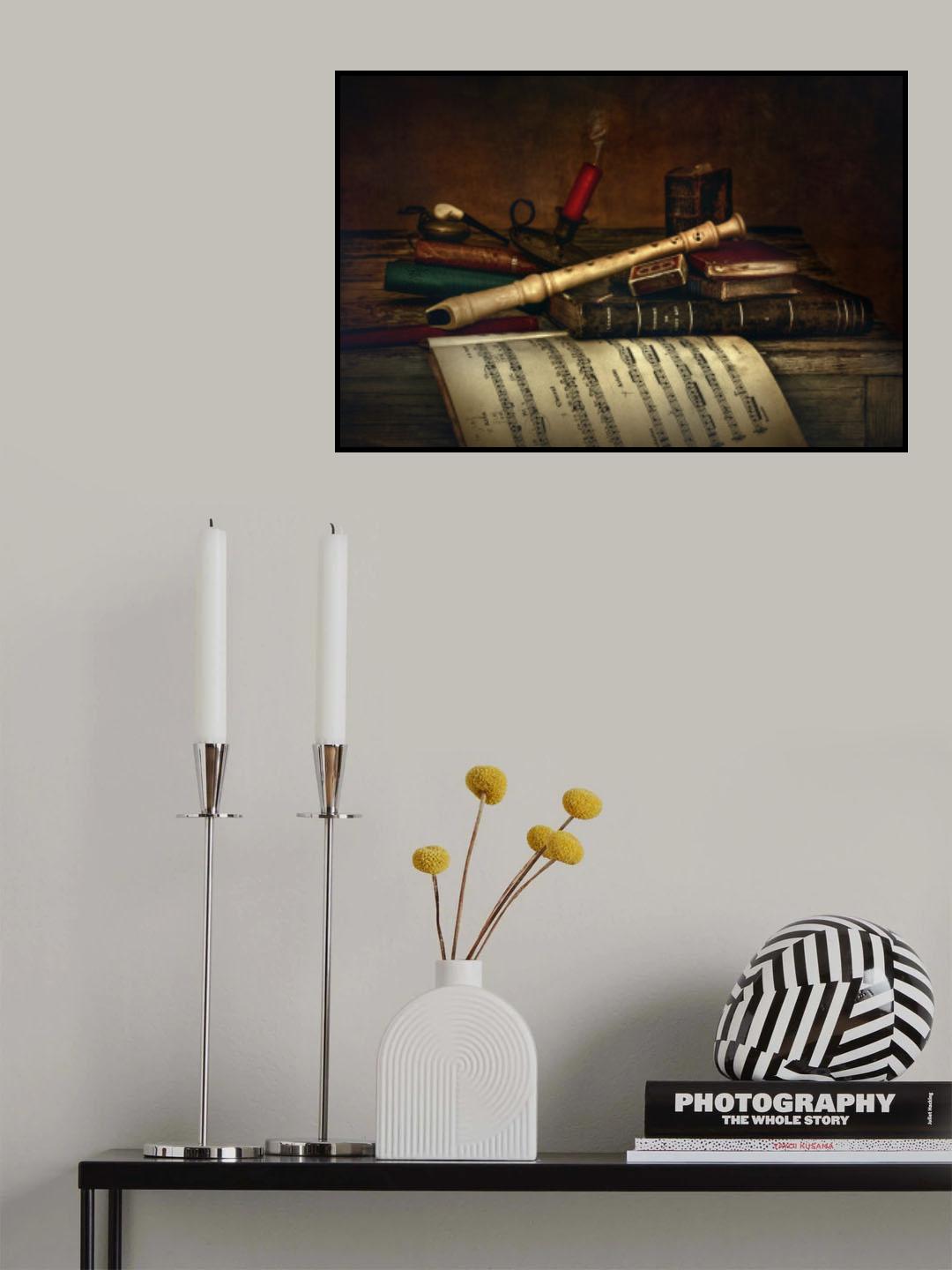 Soprano Recorder Poster och Canvastavla